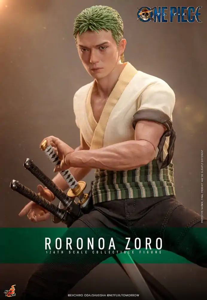 One Piece (Netflix) 1/6 Roronoa Zoro akciófigura 31 cm termékfotó