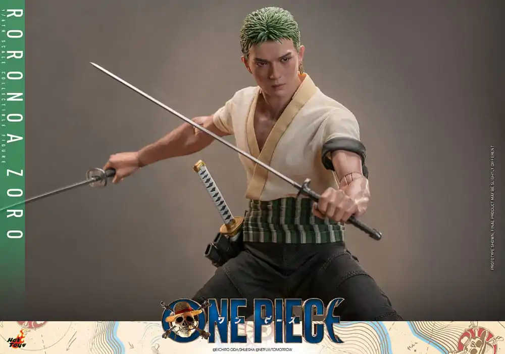 One Piece (Netflix) 1/6 Roronoa Zoro akciófigura 31 cm termékfotó