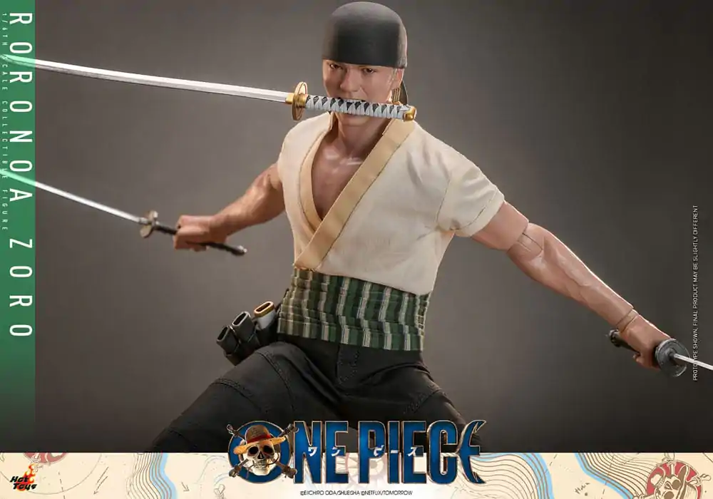 One Piece (Netflix) 1/6 Roronoa Zoro akciófigura 31 cm termékfotó