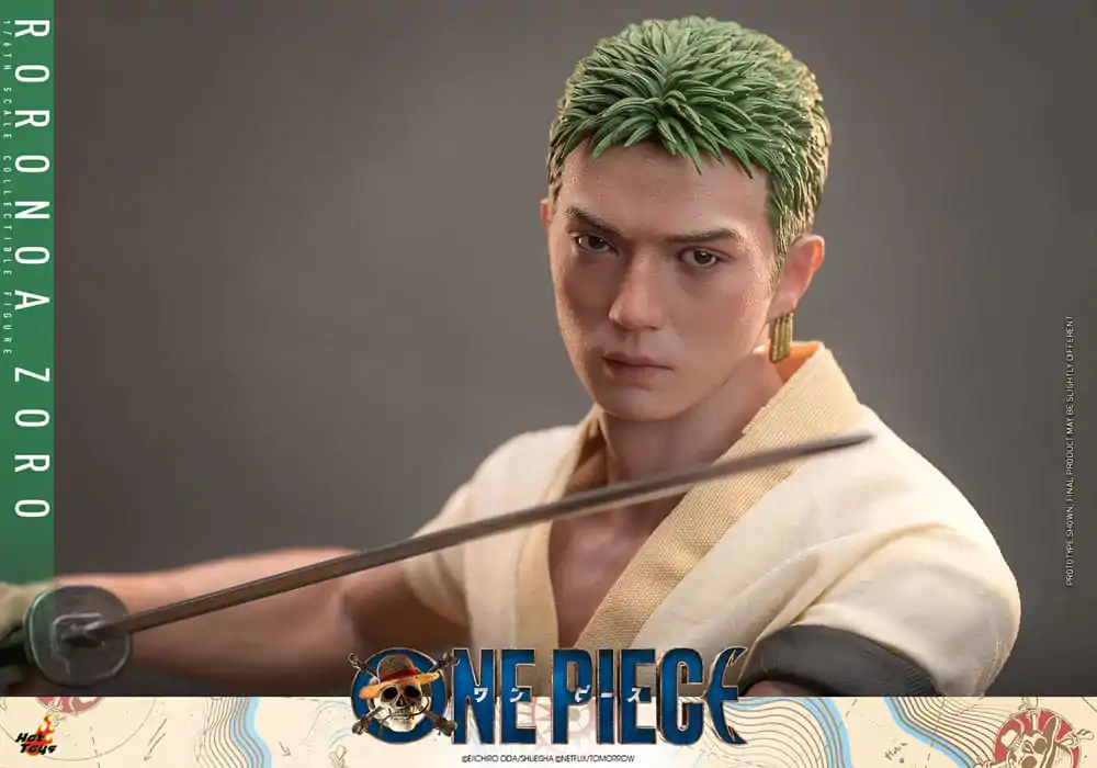 One Piece (Netflix) 1/6 Roronoa Zoro akciófigura 31 cm termékfotó