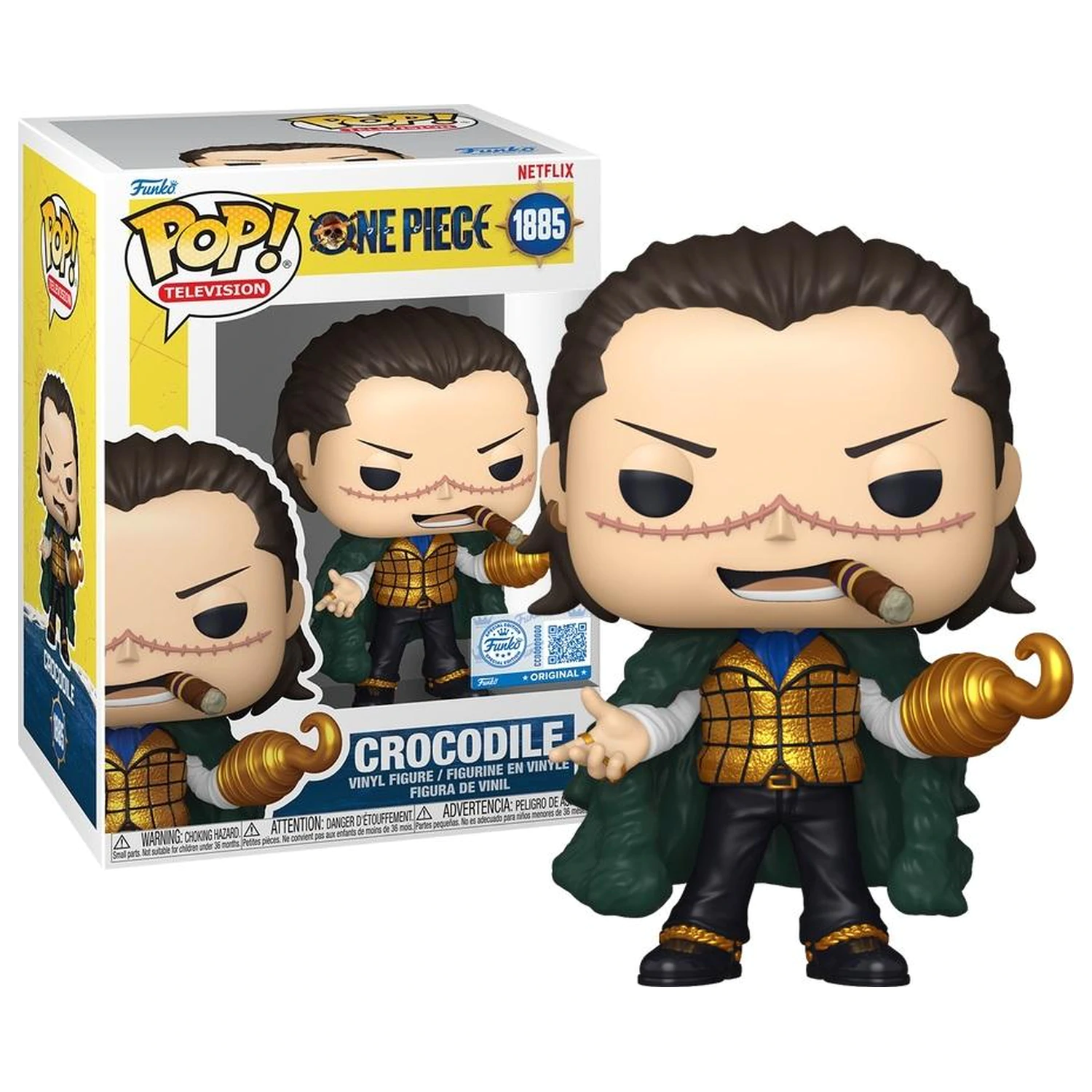 One Piece Netflix Funko Pop figura Crocodile termékfotó