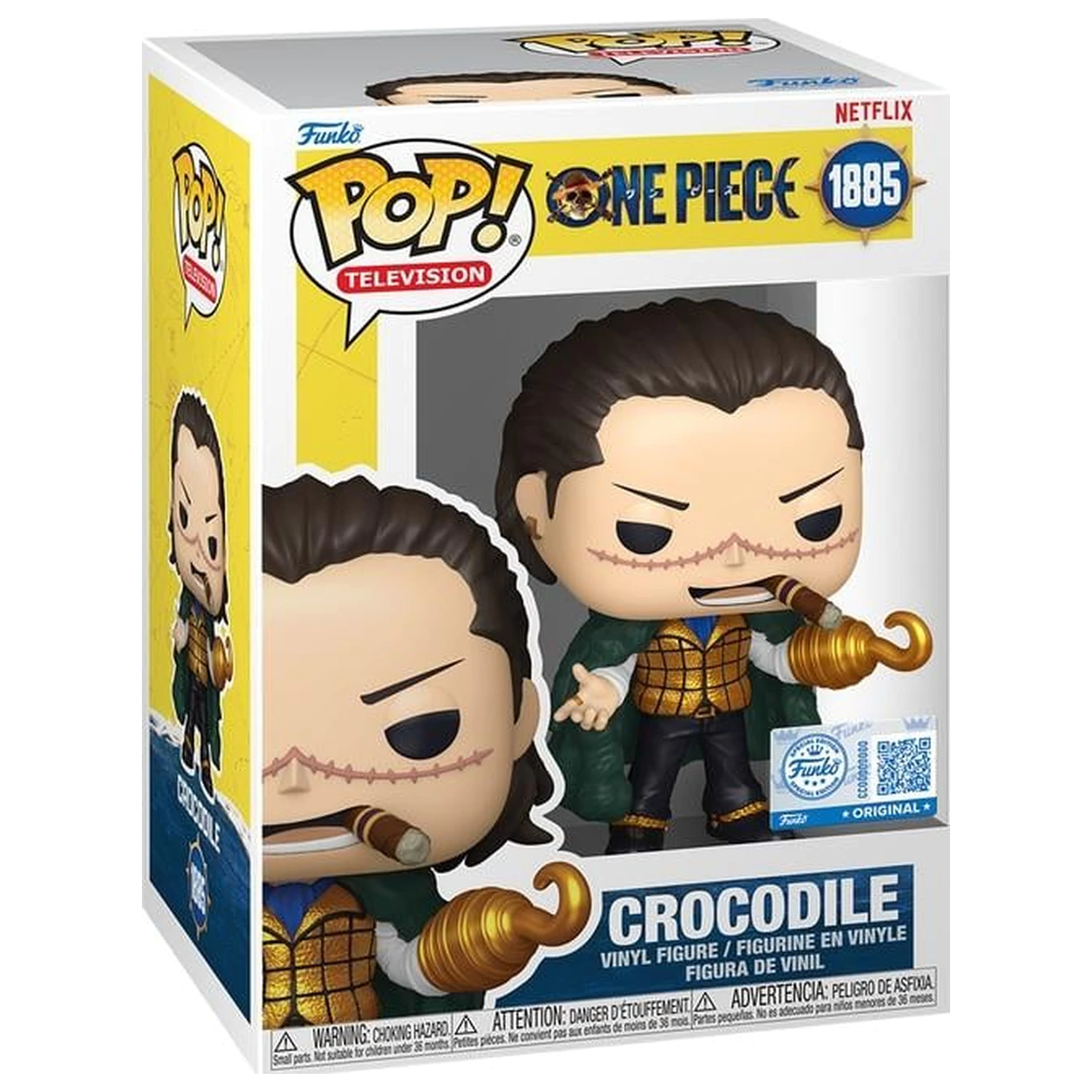 One Piece Netflix Funko Pop figura Crocodile termékfotó