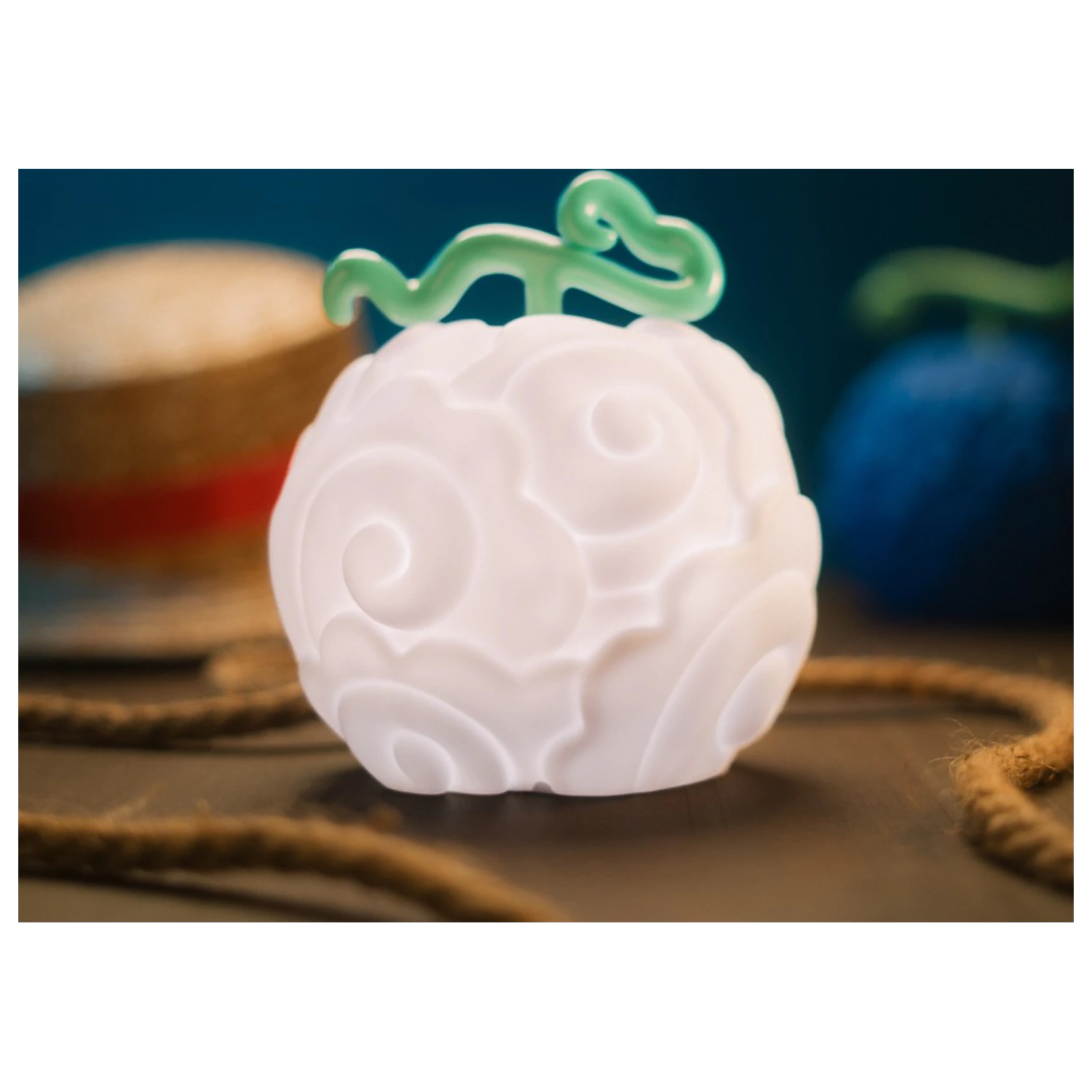 One Piece Netflix Smoke-Smoke Fruit lámpa 17 cm termékfotó