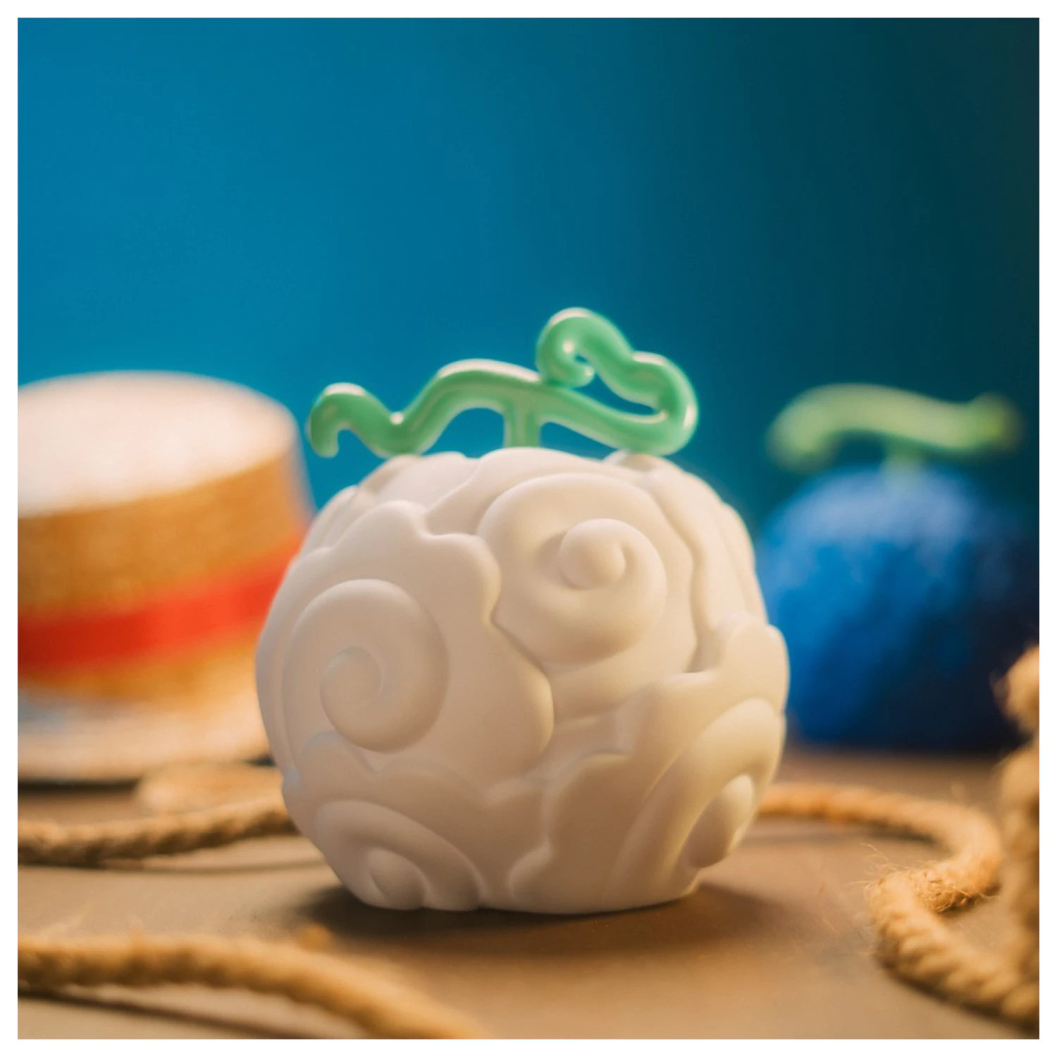 One Piece Netflix Smoke-Smoke Fruit lámpa 17 cm termékfotó