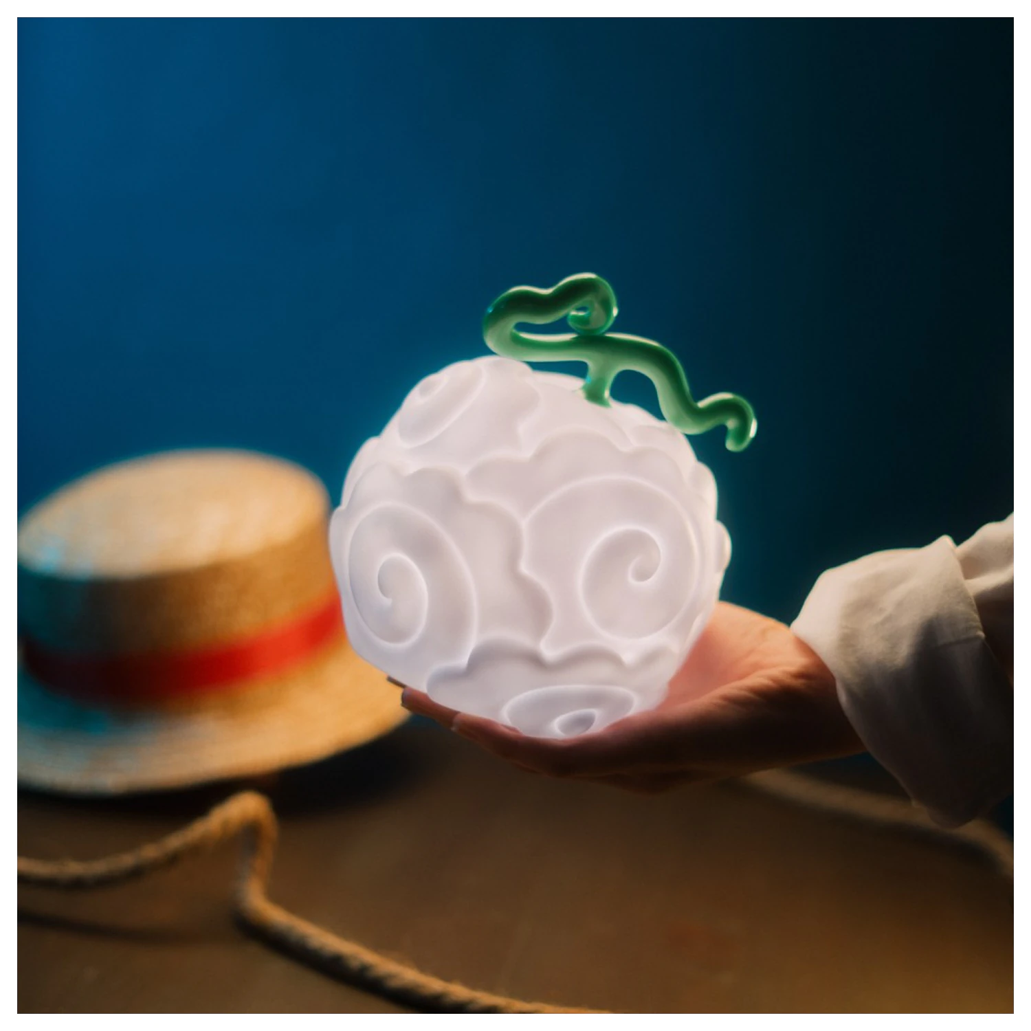 One Piece Netflix Smoke-Smoke Fruit lámpa 17 cm termékfotó