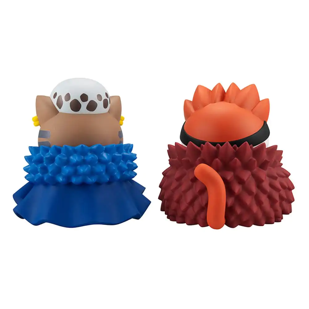 One Piece Nyanto! The Big One Piece Series Trading figura Monkey D. Luffy &amp; Trafalgar Law &amp; Eustass Kid 10 cm termékfotó