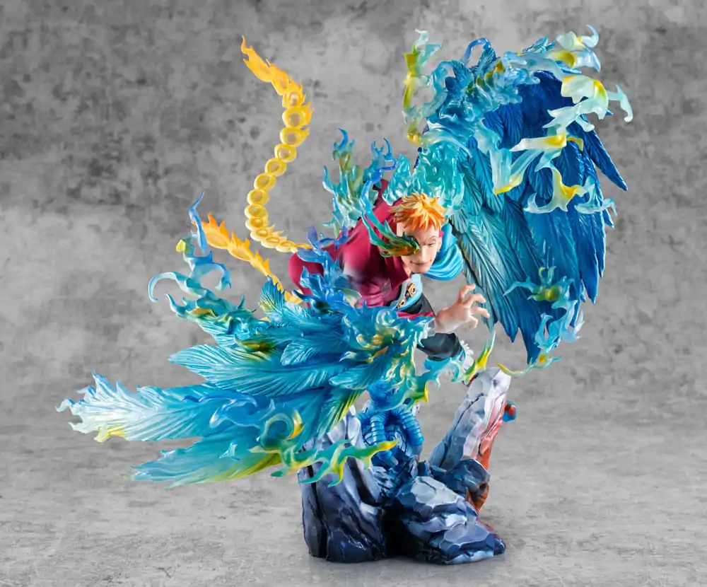 One Piece P.O.P MAS Maximum Marco the Phoenix Leader of 1st group of Whitebeard Pirates PVC szobor figura 32 cm termékfotó