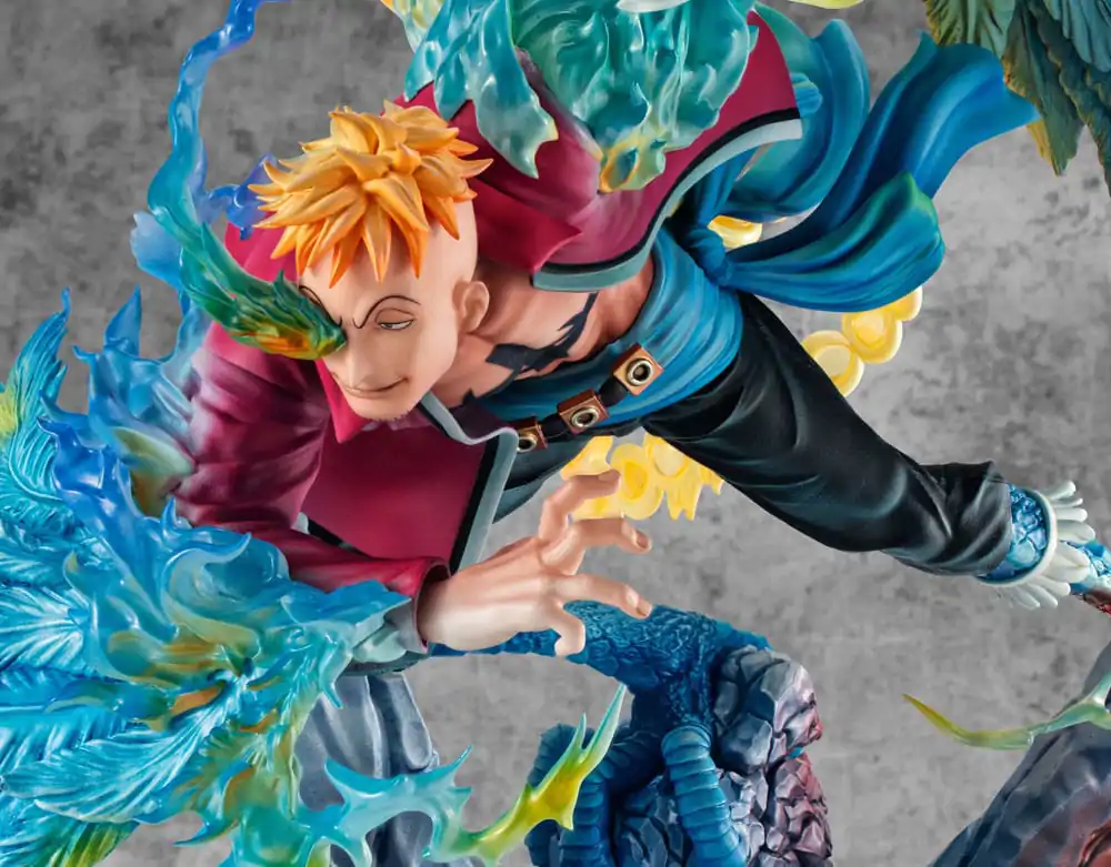 One Piece P.O.P MAS Maximum Marco the Phoenix Leader of 1st group of Whitebeard Pirates PVC szobor figura 32 cm termékfotó