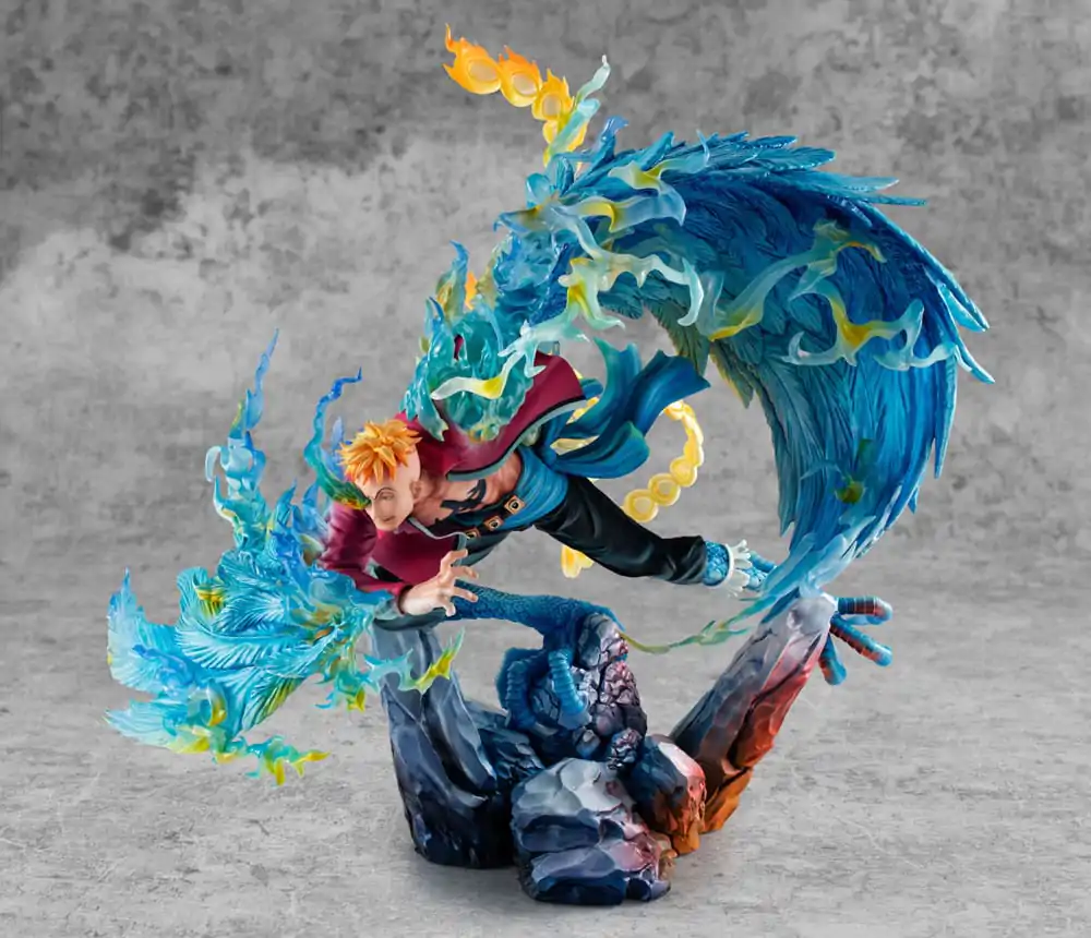 One Piece P.O.P MAS Maximum Marco the Phoenix Leader of 1st group of Whitebeard Pirates PVC szobor figura 32 cm termékfotó