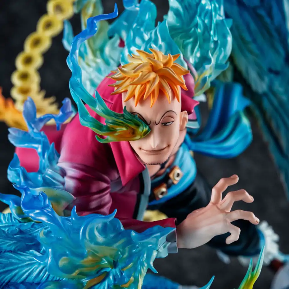 One Piece P.O.P MAS Maximum Marco the Phoenix Leader of 1st group of Whitebeard Pirates PVC szobor figura 32 cm termékfotó