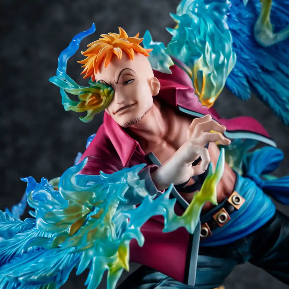 One Piece P.O.P MAS Maximum Marco the Phoenix Leader of 1st group of Whitebeard Pirates PVC szobor figura 32 cm termékfotó