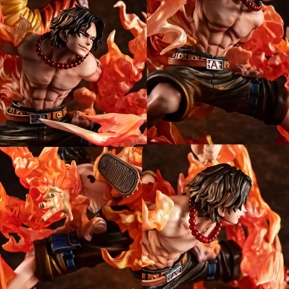 One Piece P.O.P NEO-Maximum Luffy & Ace Bond between brothers 20th Limited Ver. PVC szobor figura 25 cm termékfotó