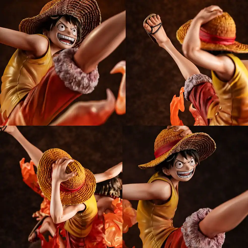 One Piece P.O.P NEO-Maximum Luffy & Ace Bond between brothers 20th Limited Ver. PVC szobor figura 25 cm termékfotó