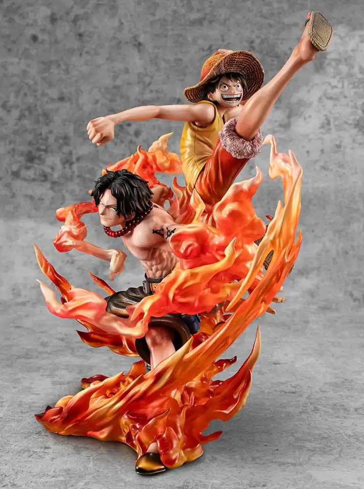 One Piece P.O.P NEO-Maximum Luffy & Ace Bond between brothers 20th Limited Ver. PVC szobor figura 25 cm termékfotó