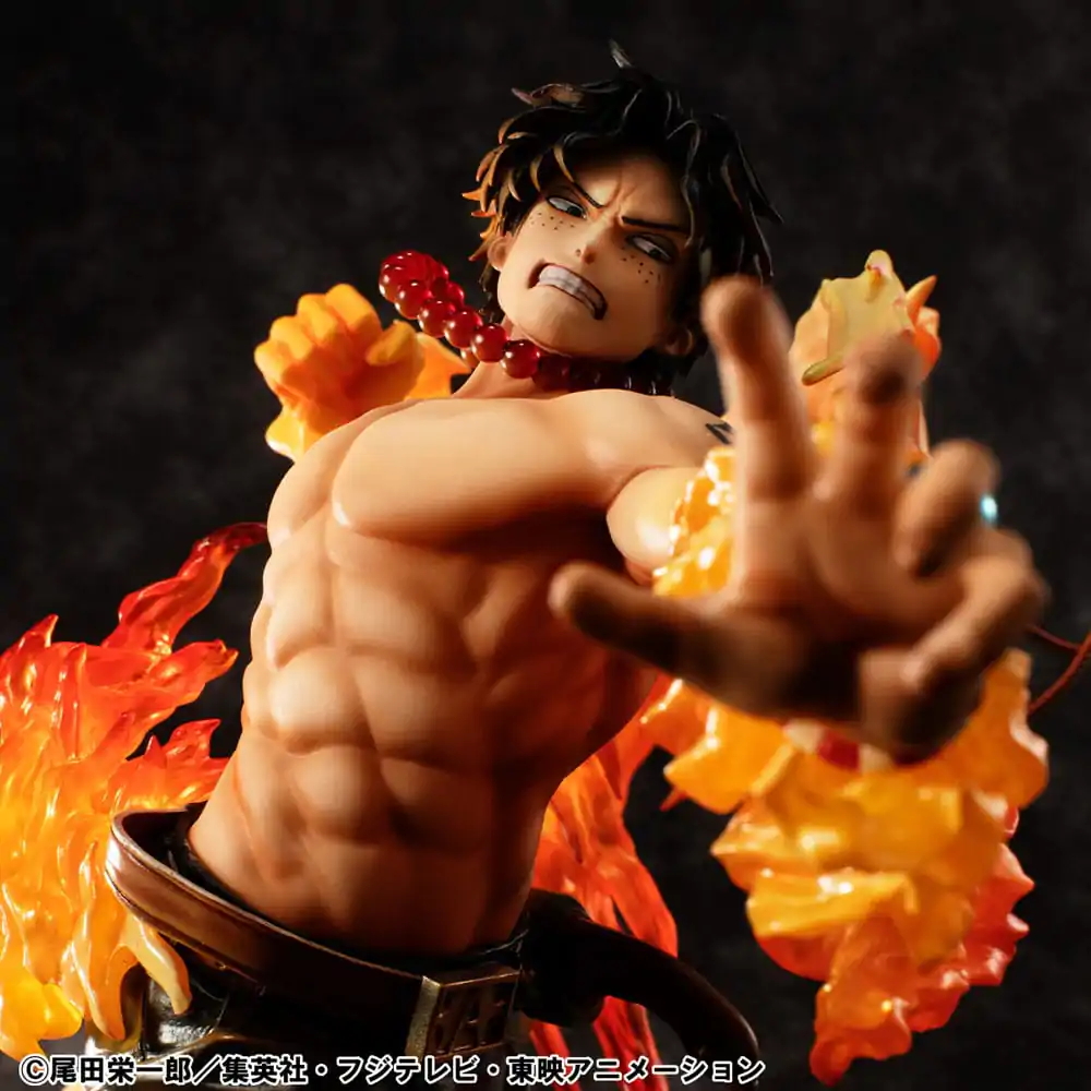 One Piece P.O.P NEO-Maximum Portgas D. Ace 15th Anniversary Super Limited Reprint Ver. PVC szobor figura 23 cm termékfotó