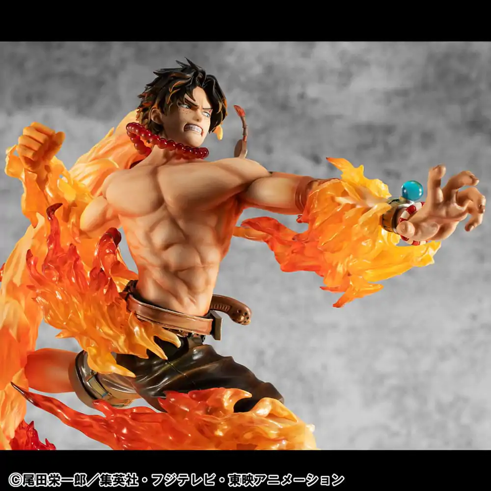 One Piece P.O.P NEO-Maximum Portgas D. Ace 15th Anniversary Super Limited Reprint Ver. PVC szobor figura 23 cm termékfotó