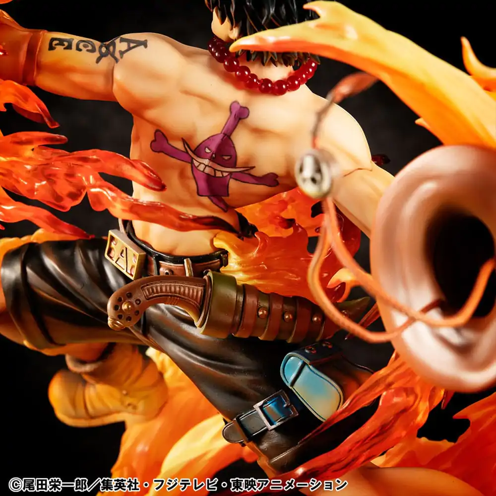 One Piece P.O.P NEO-Maximum Portgas D. Ace 15th Anniversary Super Limited Reprint Ver. PVC szobor figura 23 cm termékfotó
