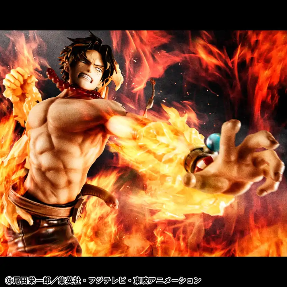 One Piece P.O.P NEO-Maximum Portgas D. Ace 15th Anniversary Super Limited Reprint Ver. PVC szobor figura 23 cm termékfotó