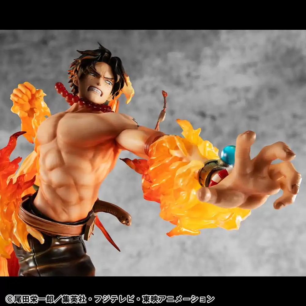 One Piece P.O.P NEO-Maximum Portgas D. Ace 15th Anniversary Super Limited Reprint Ver. PVC szobor figura 23 cm termékfotó