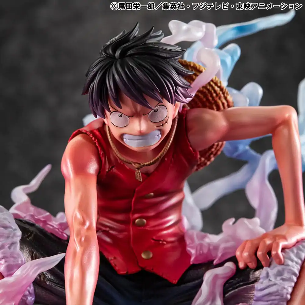 One Piece P.O.P PVC szobor figura Monkey D. Luffy Gear 2 Limitált kiadás 19 cm termékfotó