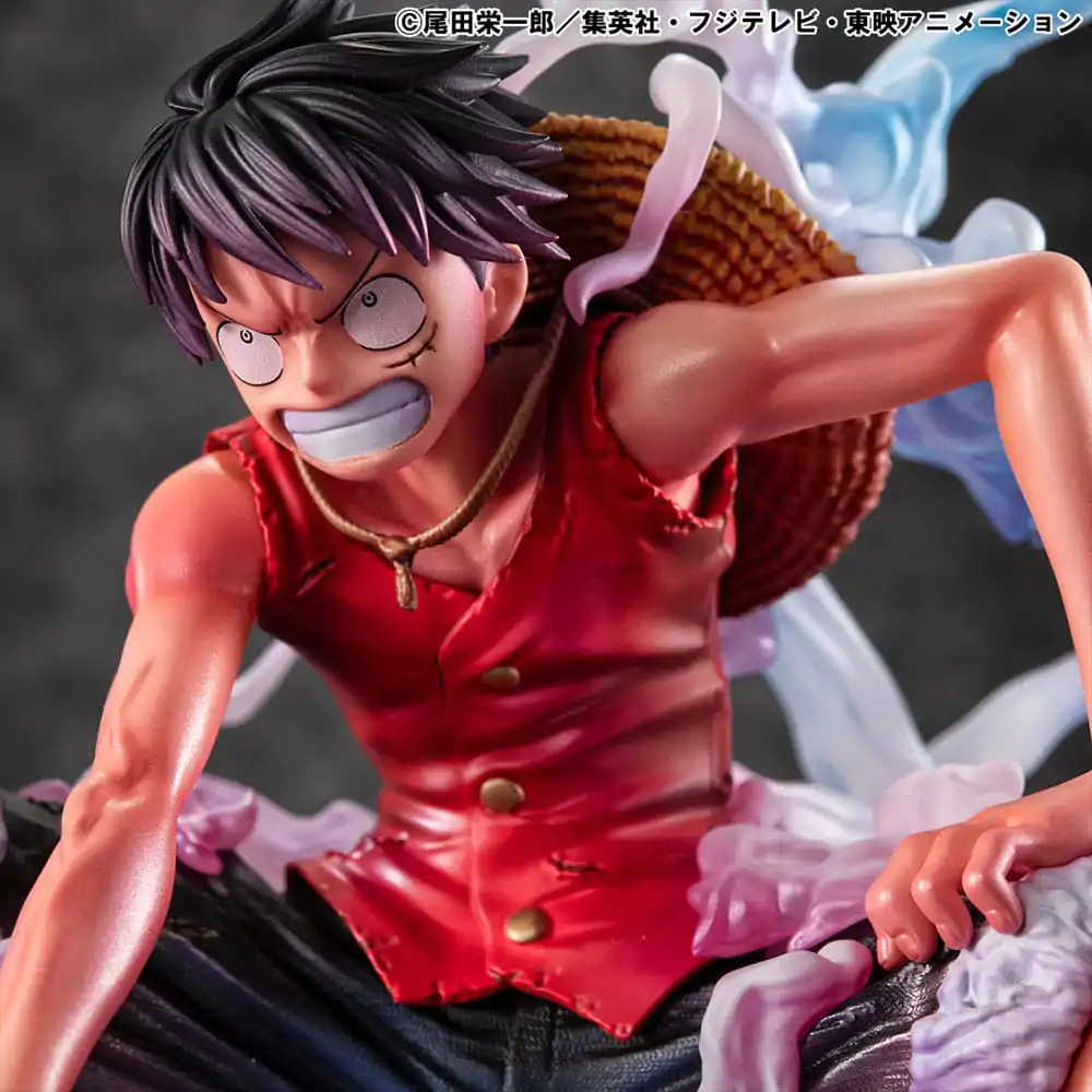 One Piece P.O.P PVC szobor figura Monkey D. Luffy Gear 2 Limitált kiadás 19 cm termékfotó
