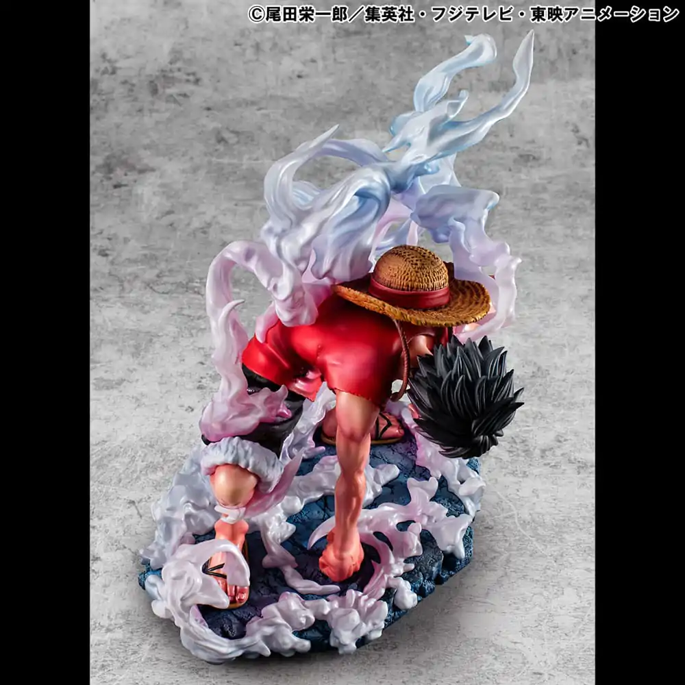 One Piece P.O.P PVC szobor figura Monkey D. Luffy Gear 2 Limitált kiadás 19 cm termékfotó