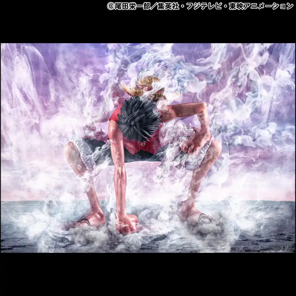 One Piece P.O.P PVC szobor figura Monkey D. Luffy Gear 2 Limitált kiadás 19 cm termékfotó