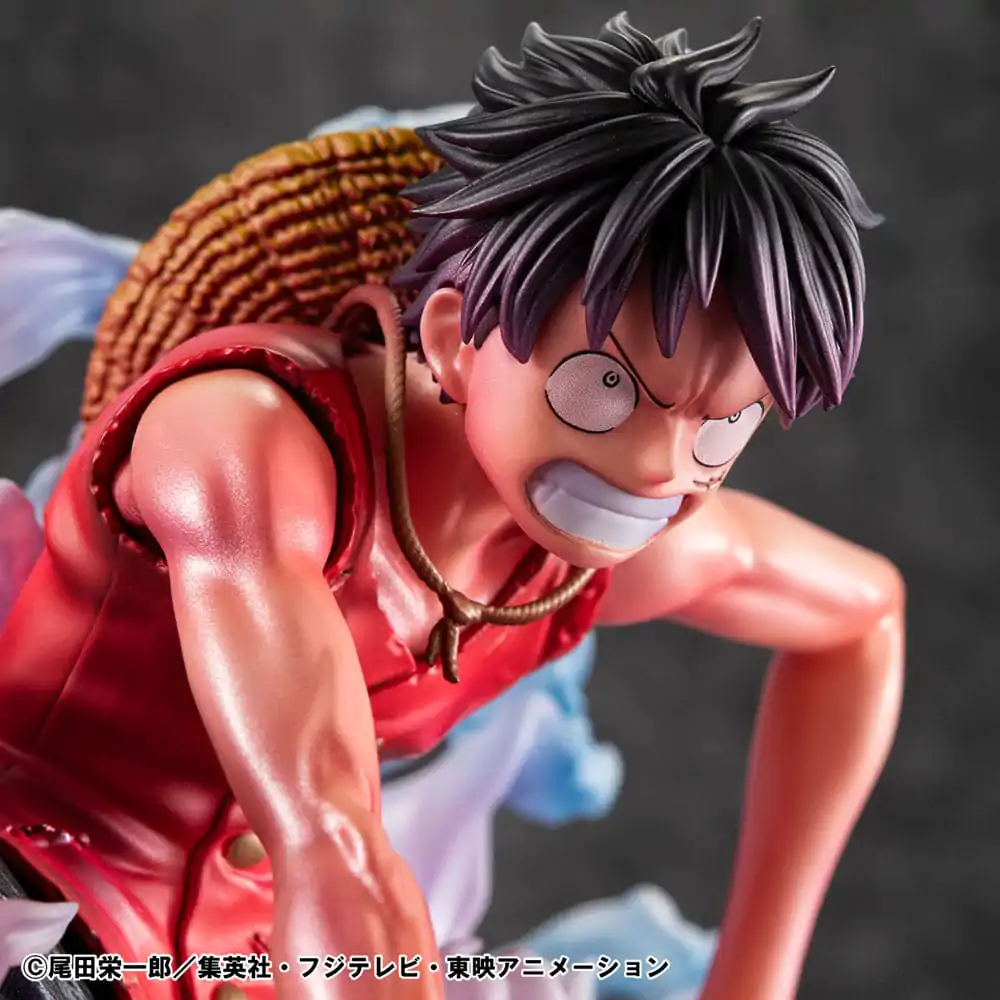 One Piece P.O.P PVC szobor figura Monkey D. Luffy Gear 2 Limitált kiadás 19 cm termékfotó