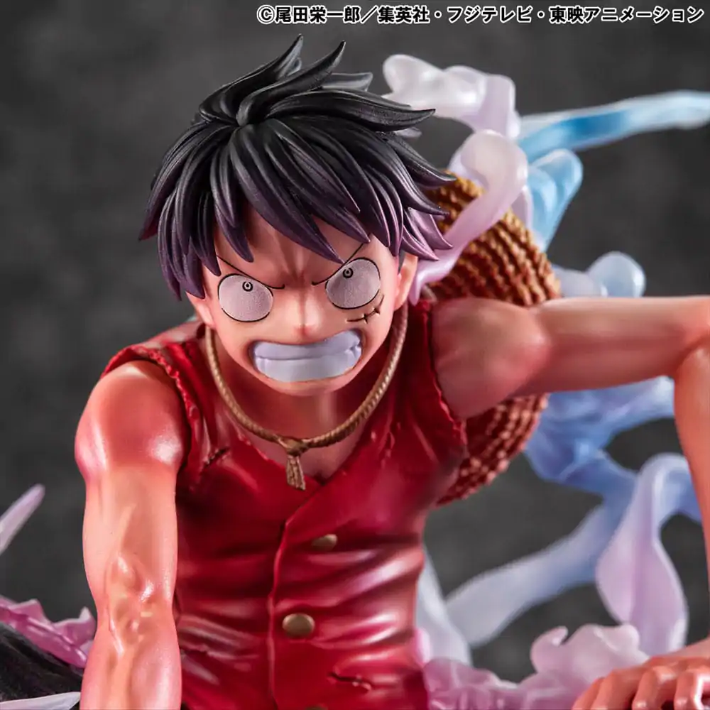 One Piece P.O.P PVC szobor figura Monkey D. Luffy Gear 2 Limitált kiadás 19 cm termékfotó