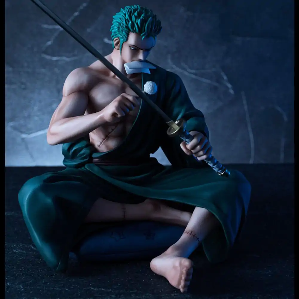 One Piece P.O.P S.O.C 1/8 Roronoa Zorro PVC szobor figura 13 cm termékfotó