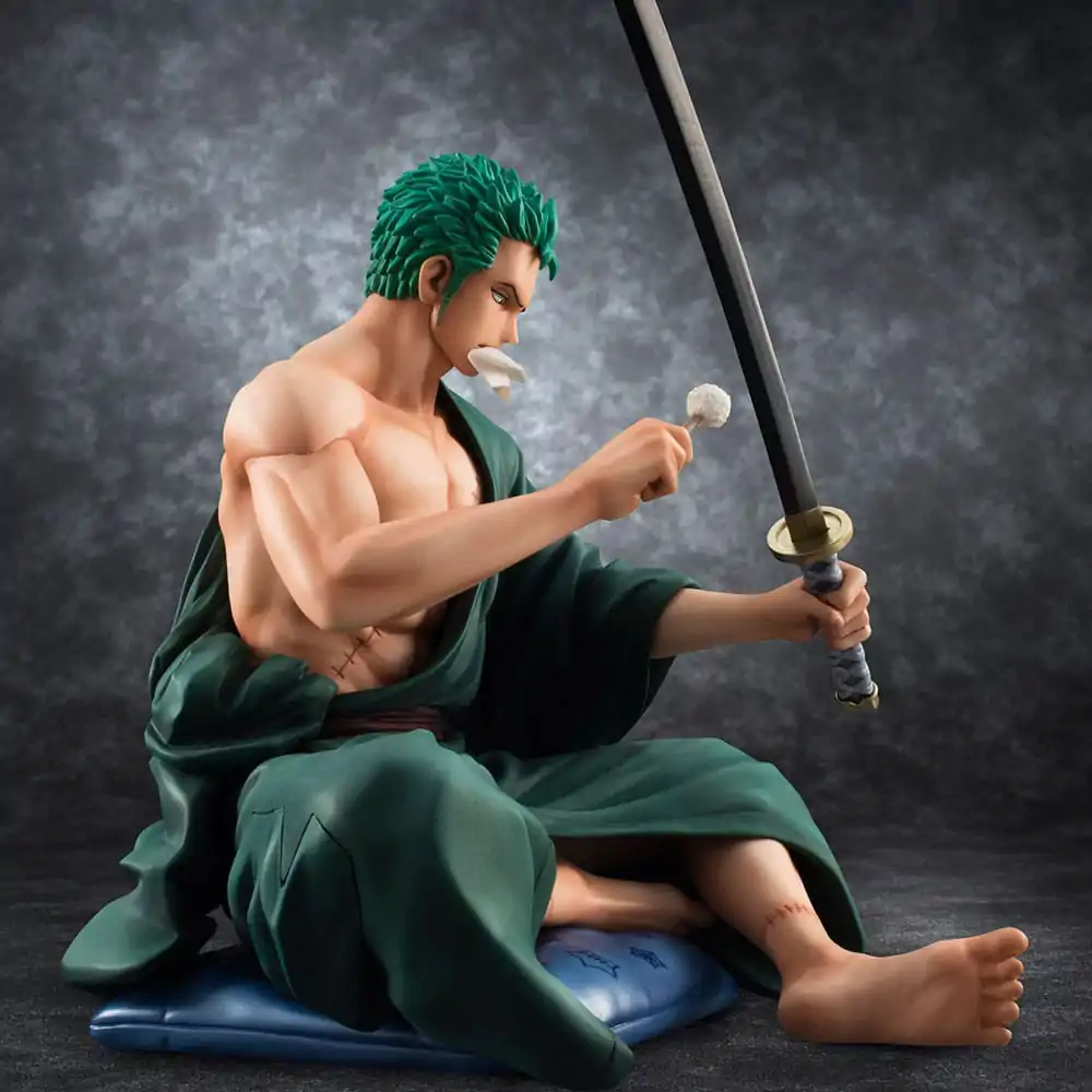 One Piece P.O.P S.O.C 1/8 Roronoa Zorro PVC szobor figura 13 cm termékfotó