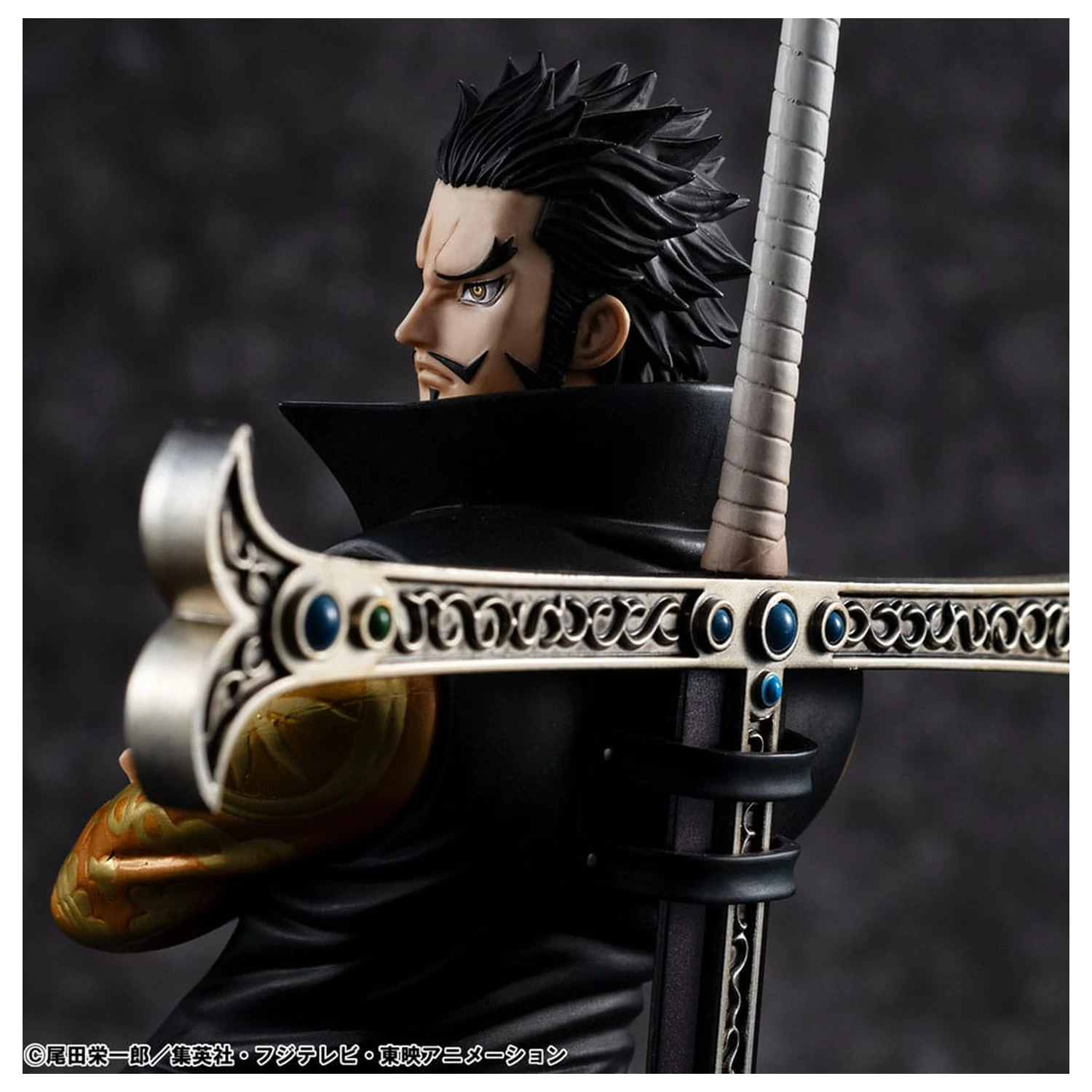 One Piece P.O.P SA-MAXIMUM Hawk Eye Dracule Mihawk Ver. R PVC szobor figura 29 cm termékfotó