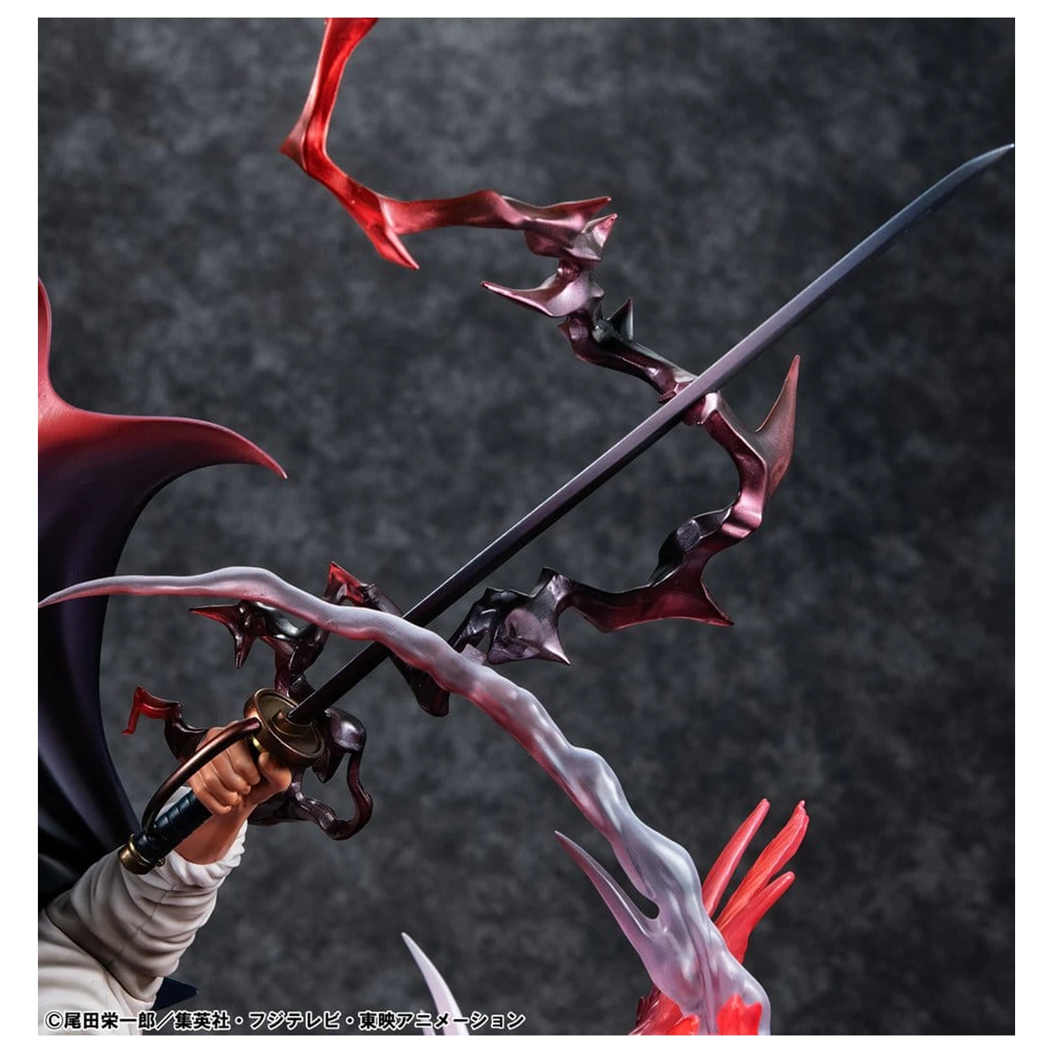 One Piece P.O.P SA-MAXIMUM Leader of Red Hair Pirates Red-Haired Shanks Kamusari PVC szobor figura 25 cm  termékfotó