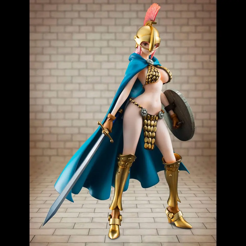 One Piece P.O.P Sailing Again Gladiator Rebecca PVC szobor figura 22 cm termékfotó