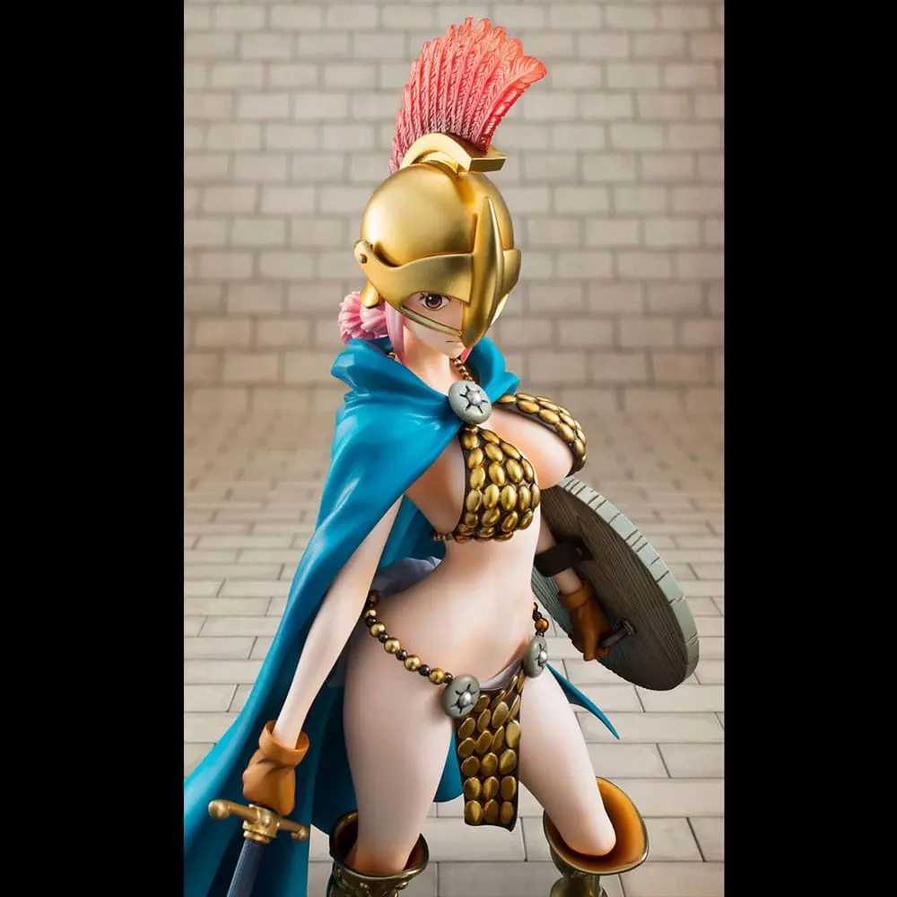 One Piece P.O.P Sailing Again Gladiator Rebecca PVC szobor figura 22 cm termékfotó