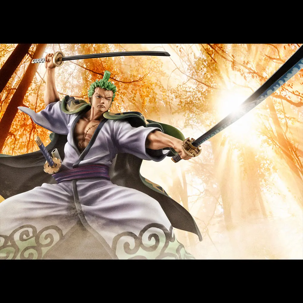 One Piece P.O.P Warriors Alliance Zoro Juro PVC szobor figura 22 cm termékfotó