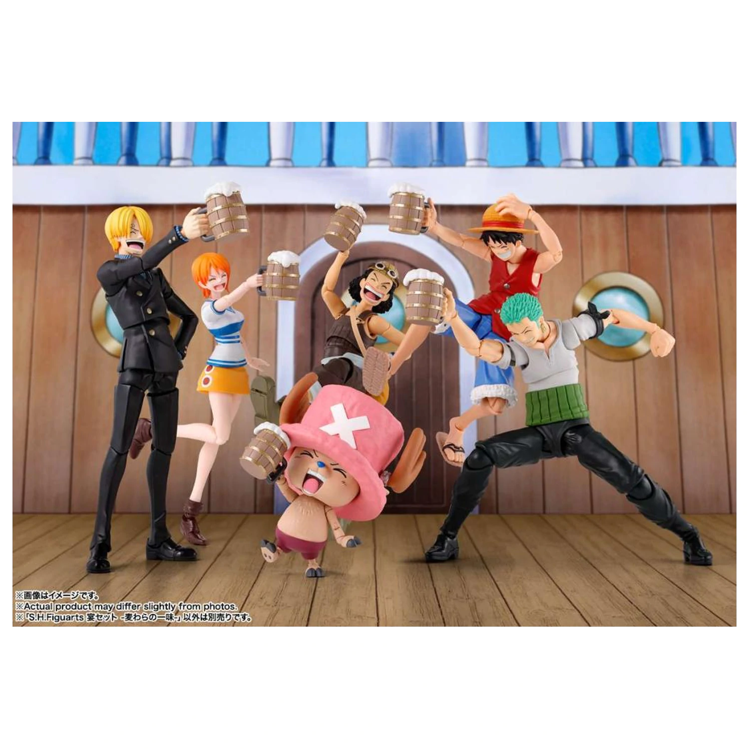 One Piece Party Time S.H. Figuarts figura kiegészítő csomag termékfotó
