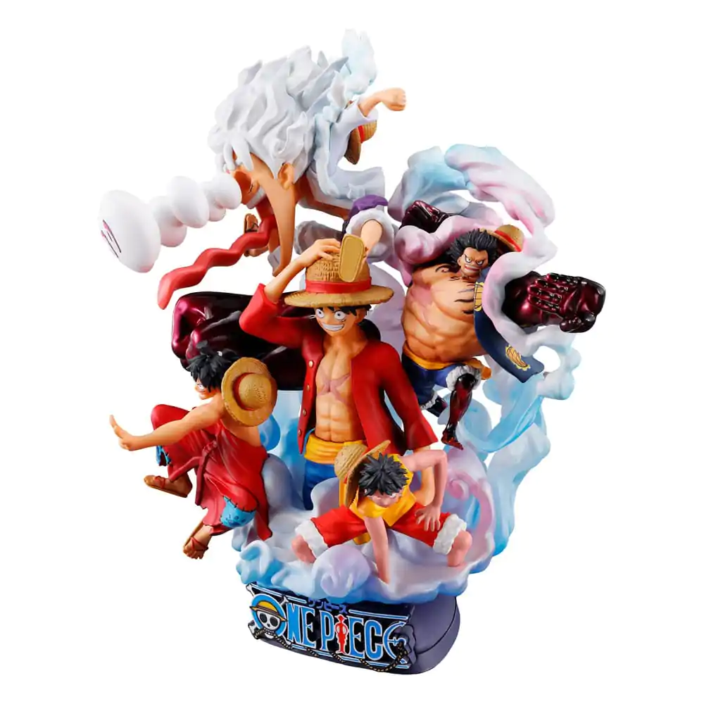 One Piece Petitrama DX Logbox Re Birth Luffy Special Vol. 02 PVC Mini szobor figura 15 cm termékfotó