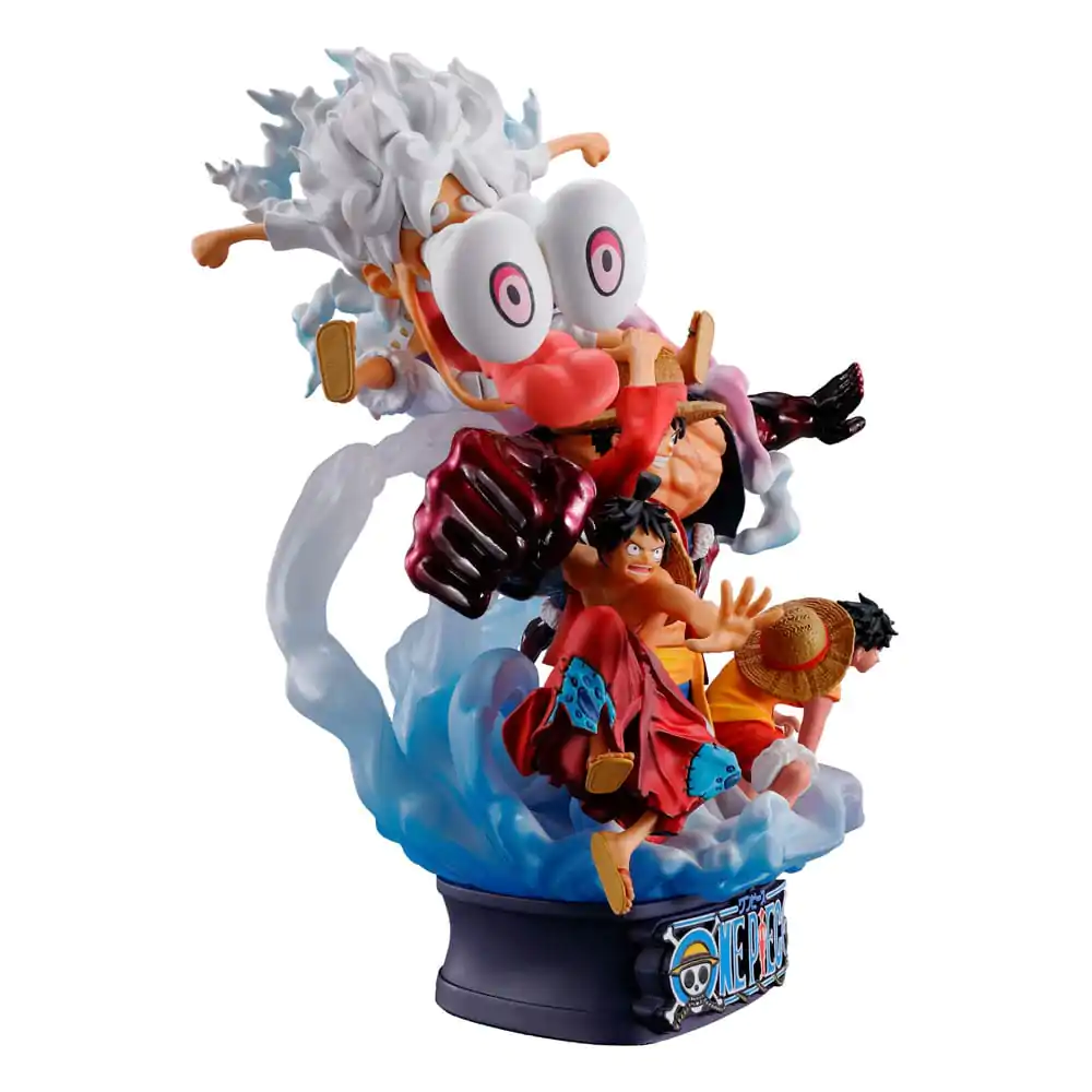 One Piece Petitrama DX Logbox Re Birth Luffy Special Vol. 02 PVC Mini szobor figura 15 cm termékfotó
