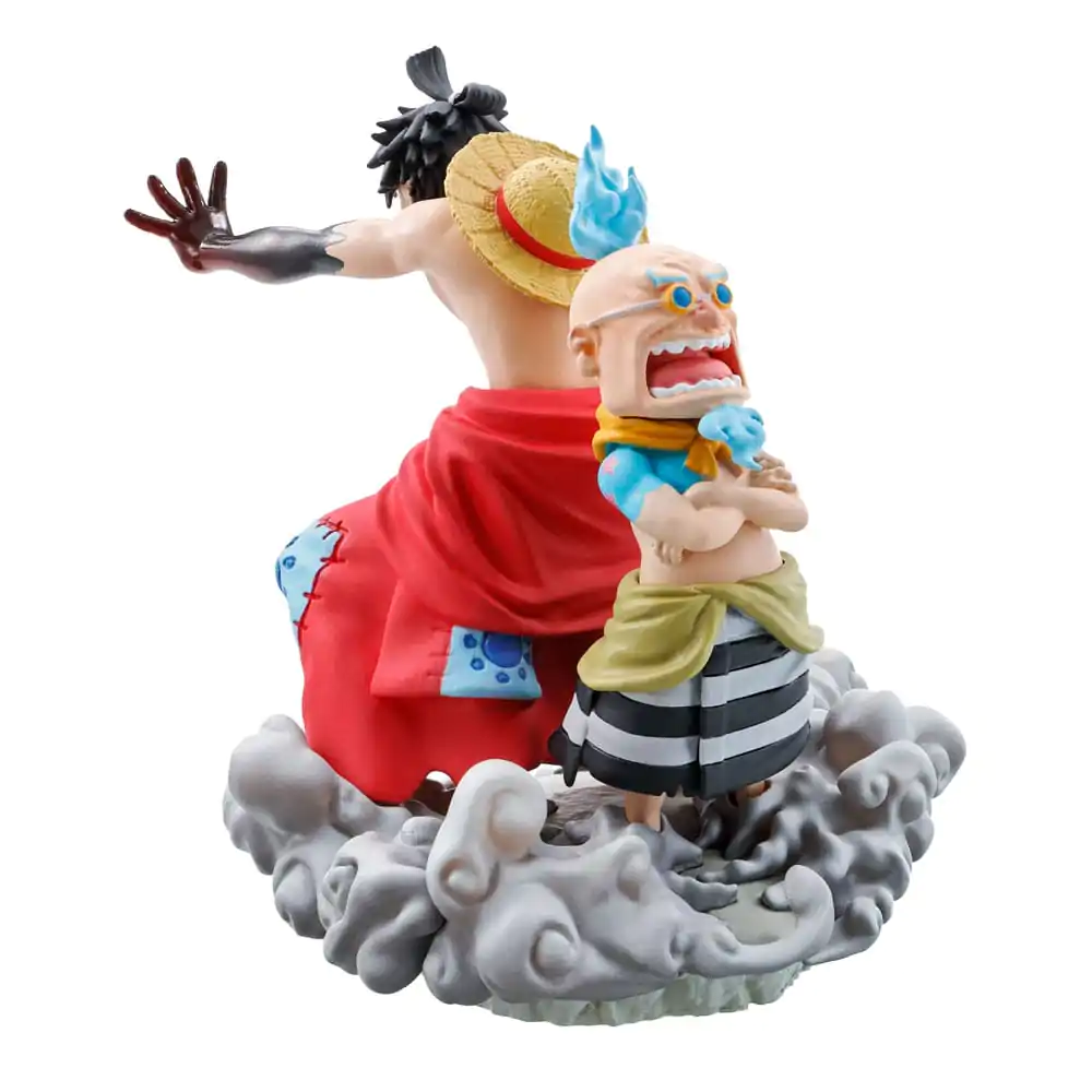 One Piece Petitrama Logbox Re Birth Wanokuni Vol. 2 PVC Mini szobor figura csomag 9 cm termékfotó