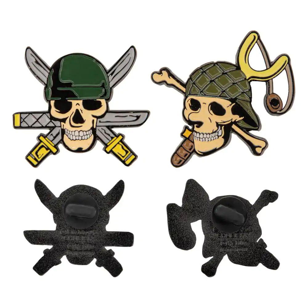 One Piece Pins Zoro & Usopp 2 db-os kitűző csomag termékfotó