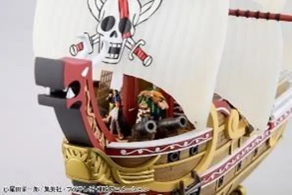 One Piece Piros Erő Hajó modell készlet figura 30cm termékfotó