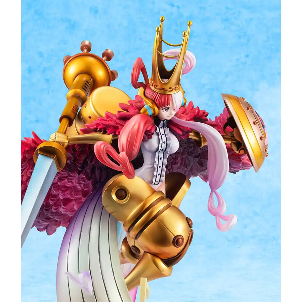 One Piece piros Maximum Portrait Of Pirates Uta I´m Invincible PVC szobor figura 29 cm termékfotó