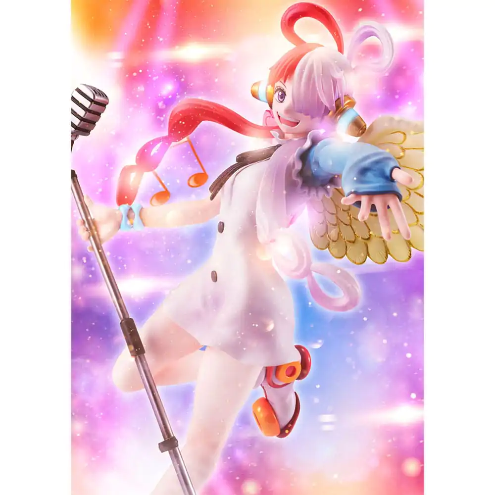 One Piece piros P.O.P Diva of the world Uta PVC szobor figura 23 cm termékfotó