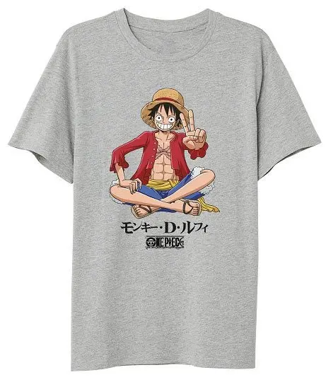 One Piece póló Luffy Sitting termékfotó