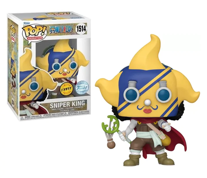One Piece POP Animation Funko POP Vinyl figura Sniper King Chase termékfotó