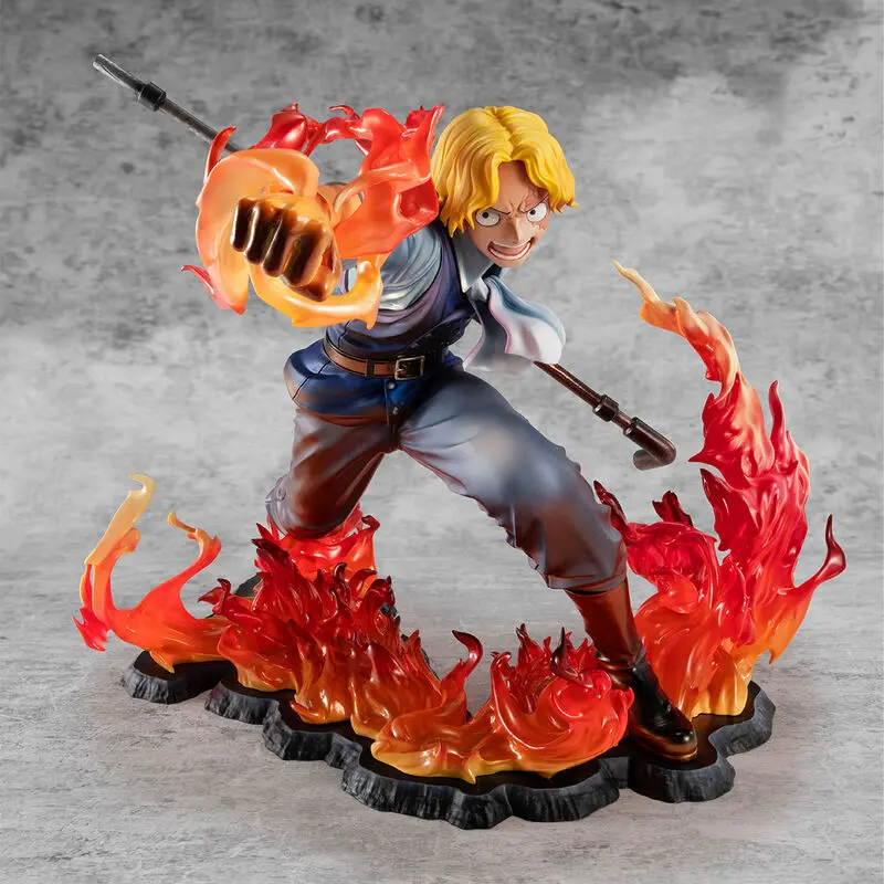 One Piece Portrait of Pirates Fire Fist Inheritance Sabo figura 14cm termékfotó