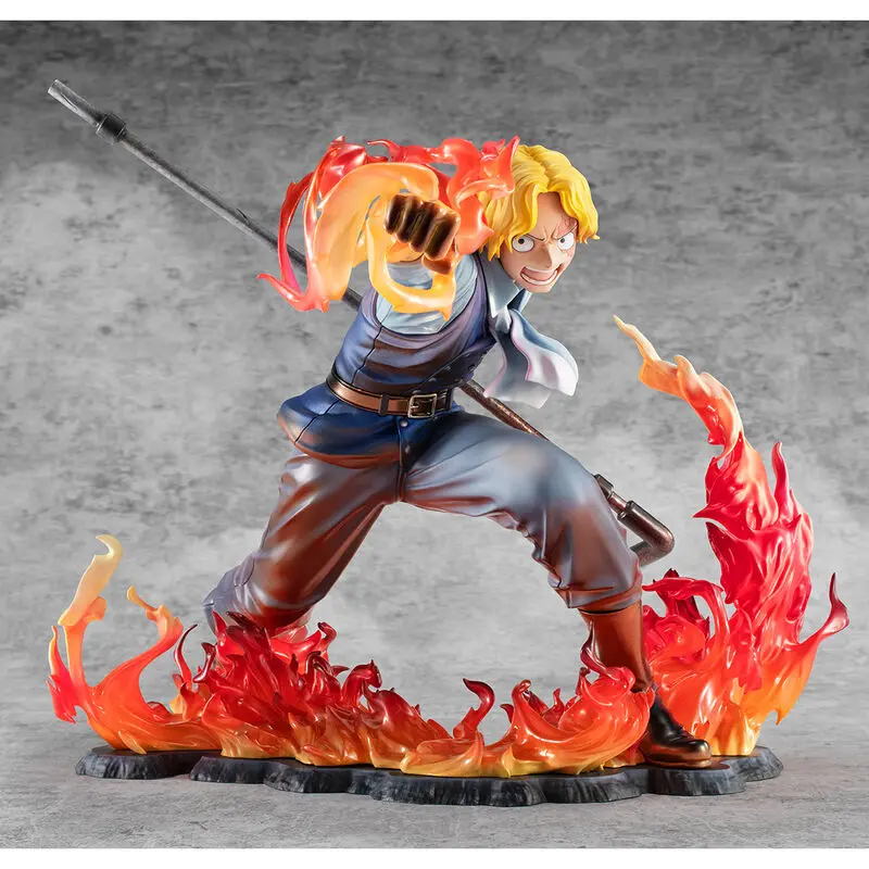 One Piece Portrait of Pirates Fire Fist Inheritance Sabo figura 14cm termékfotó