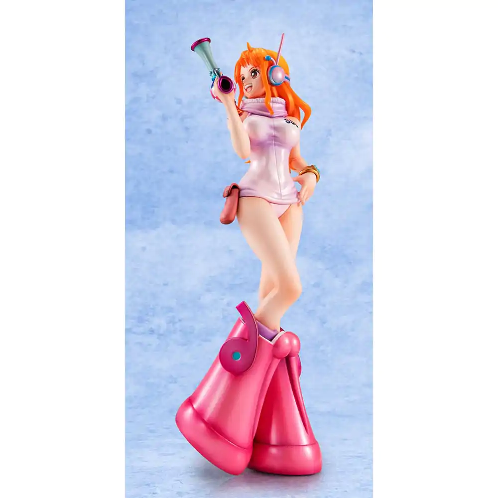 One Piece Portrait Of Pirates Nami Evolutionary History PVC szobor figura 25 cm termékfotó