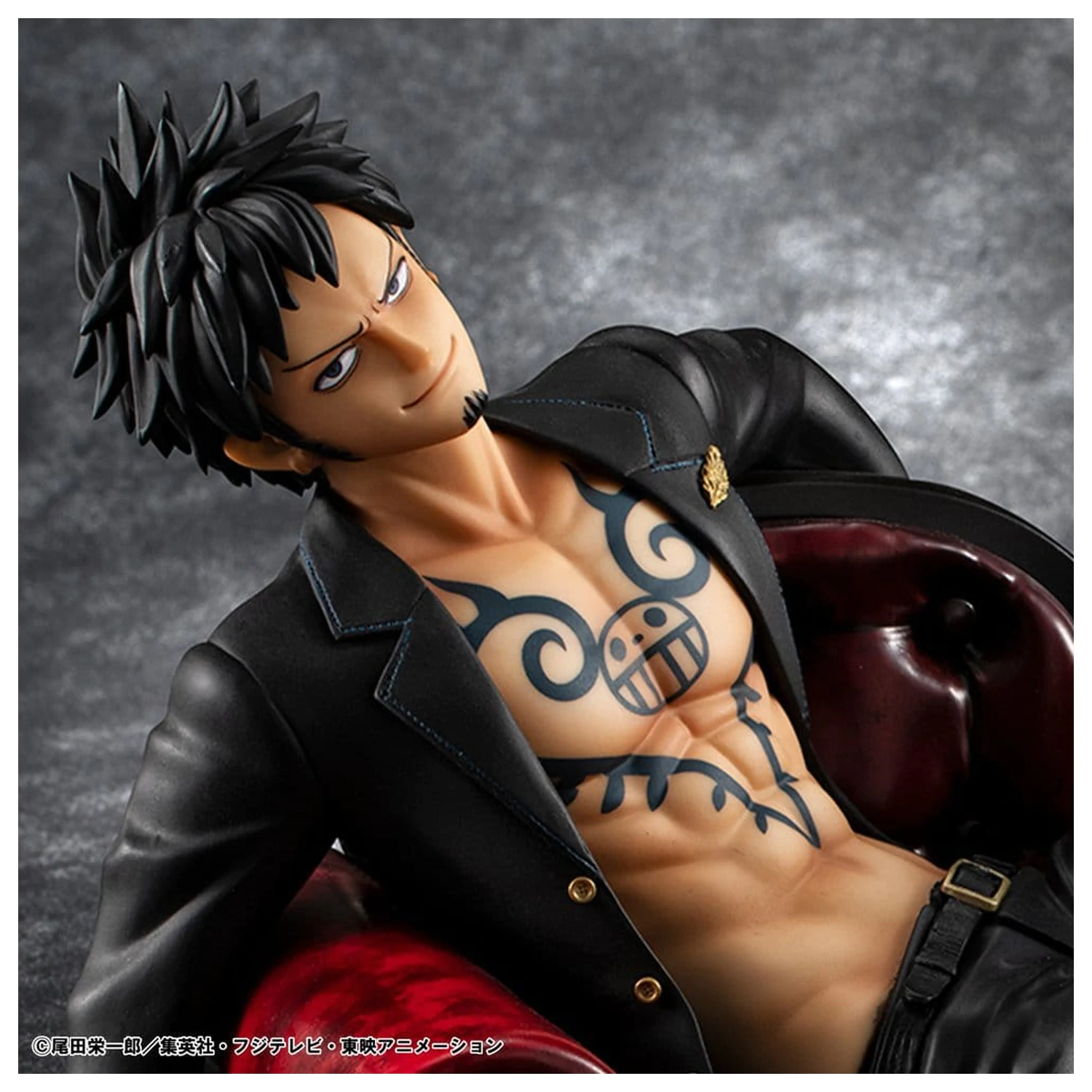 One Piece Portrait.Of.Pirates "S.O.C" PVC figura Trafalgar Law Ver.R termékfotó